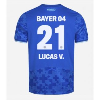 Bayer 04 Leverkusen Tredjetröja 2025–26 Herr Lucas Vázquez #21 Kortärmad Fotbollströja