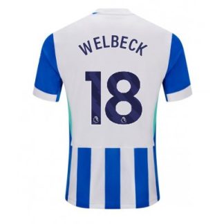 Brighton & Hove Albion Hemmatröja 2025–26 Herr Danny Welbeck #18 Kortärmad Fotbollströja