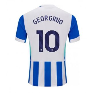 Brighton & Hove Albion Hemmatröja 2025–26 Herr Georginio Rutter #10 Kortärmad Fotbollströja