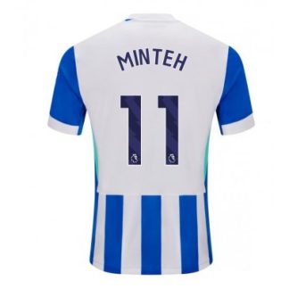 Brighton & Hove Albion Hemmatröja 2025–26 Herr Yankuba Minteh #11 Kortärmad Fotbollströja