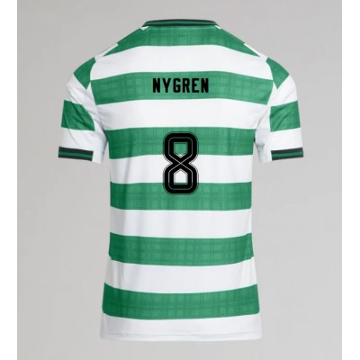 Celtic FC 2025/26 Hemmatröja Herr Benjamin Nygren #8 Kortärmad Fotbollströja