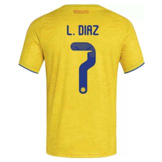 Colombia Hemmatröja VM 2026 Herr – Luis Díaz #7 Fotbollströja