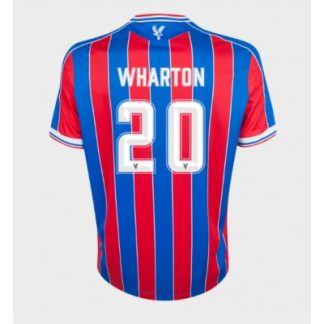 Crystal Palace Hemmatröja 2025–26 Herr Adam Wharton #20 Kortärmad Fotbollströja