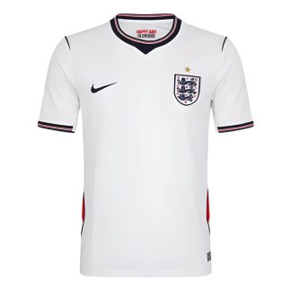 England VM 2026 Hemmatröja Herr – Kortärmad Fotbollströja