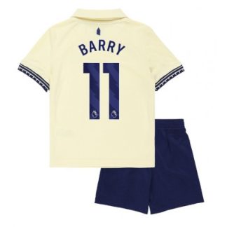 Everton 2025/26 Bortatröja Barn Set – Thierno Barry #11 Kortärmad Fotbollströja med Shorts