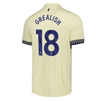 Everton 2025/26 Bortatröja Herr Jack Grealish #18 Kortärmad Fotbollströja