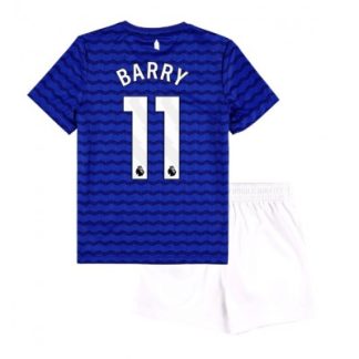 Everton 2025/26 Hemmatröja Barn Set – Thierno Barry #11 Kortärmad Fotbollströja med Shorts