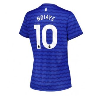 Everton 2025/26 Hemmatröja Dam Iliman Ndiaye #10 Kortärmad Fotbollströja