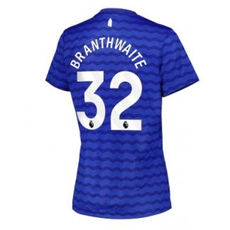 Everton 2025/26 Hemmatröja Dam Jarrad Branthwaite #32 Kortärmad Fotbollströja