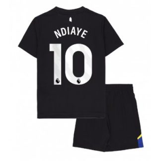 Everton 2025/26 Tredjetröja Barn Set – Iliman Ndiaye #10 Kortärmad Fotbollströja med Shorts