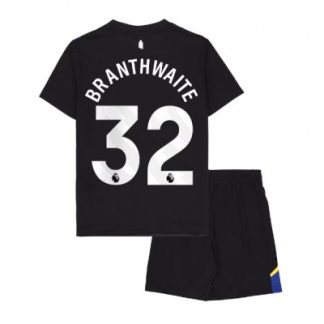 Everton 2025/26 Tredjetröja Barn Set – Jarrad Branthwaite #32 Kortärmad Fotbollströja med Shorts