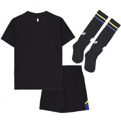 Everton 2025/26 Tredjetröja Barn Set – Kortärmad Fotbollströja med Shorts-1