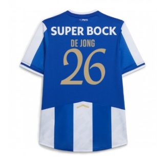 FC Porto Hemmatröja 2025–26 Herr Luuk de Jong #26 Kortärmad Fotbollströja