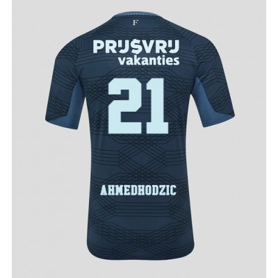 Feyenoord 2025/26 Bortatröja Herr Anel Ahmedhodzic #21 Kortärmad Fotbollströja