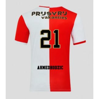 Feyenoord 2025/26 Hemmatröja Herr Anel Ahmedhodzic #21 Kortärmad Fotbollströja