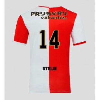 Feyenoord 2025/26 Hemmatröja Herr Sem Steijn #14 Kortärmad Fotbollströja