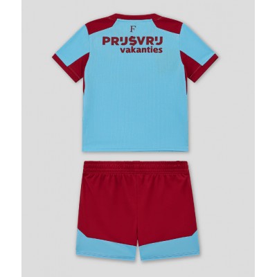 Feyenoord 2025/26 Tredjeställ Barn Kort ärm (+ Shorts)