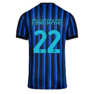 Inter Milan 2025/26 Hemmatröja Herr Henrikh Mkhitaryan #22 Kortärmad Fotbollströja