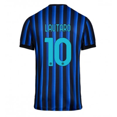 Inter Milan 2025/26 Hemmatröja Herr Lautaro Martínez #10 Kortärmad Fotbollströja