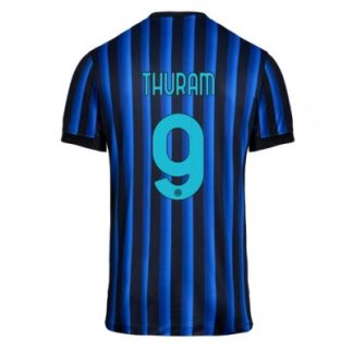 Inter Milan 2025/26 Hemmatröja Herr Marcus Thuram #9 Kortärmad Fotbollströja