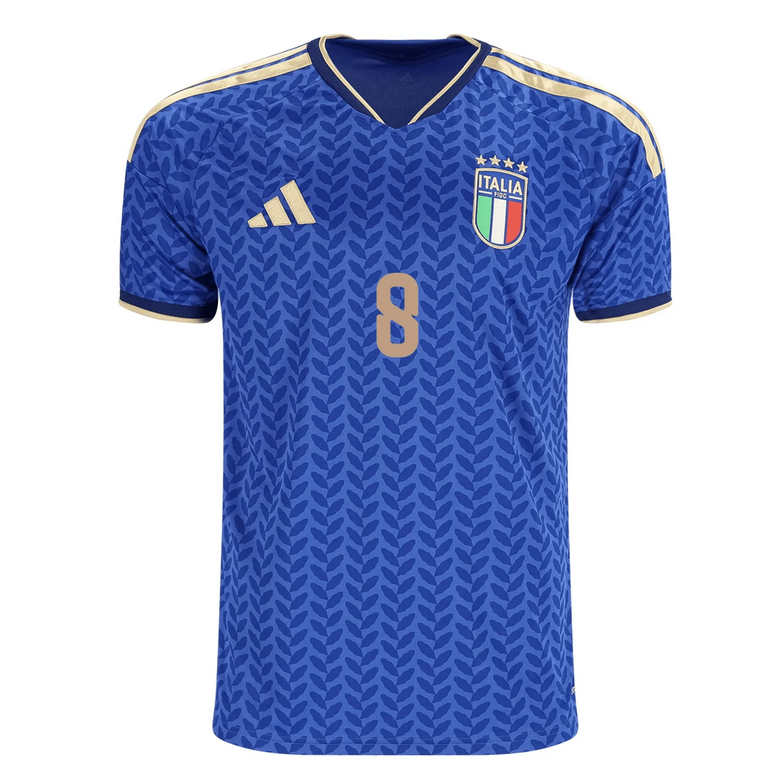 Italien Hemmatröja VM 2026 Herr – Sandro Tonali #8 Fotbollströja