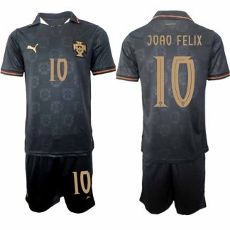 João Félix #10 Portugal 2025-2026 Eusebio Special Edition Herr Fotbollströja + Shorts