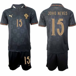 João Neves 15 Portugal 2025-2026 Eusébio Special Edition Herr Fotbollsställ