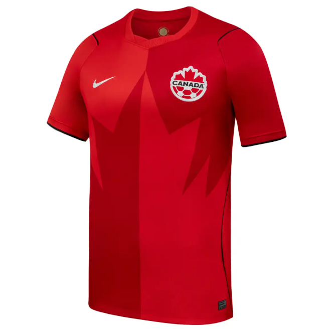Kanada VM 2026 Hemmatröja Herr Kortärmad Fotbollströja