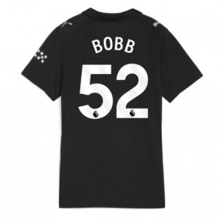 Manchester City Bortatröja 2025/26 Dam Oscar Bobb #52 Kortärmad