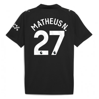 Manchester City Bortatröja 2025/26 Herr Matheus Nunes #27 Kortärmad