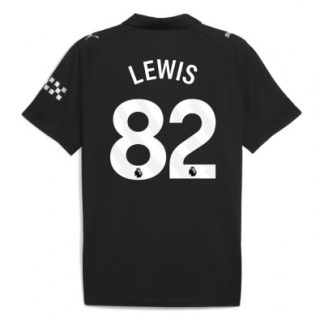 Manchester City Bortatröja 2025/26 Herr Rico Lewis #82 Kortärmad