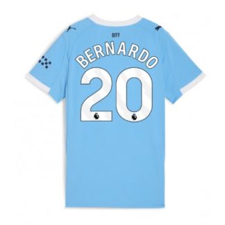 Manchester City Hemmatröja 2025/26 Dam Bernardo Silva #20 Kortärmad