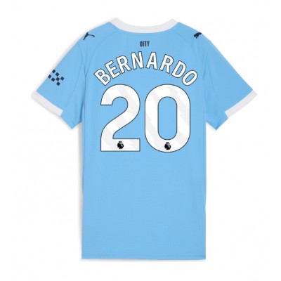 Manchester City Hemmatröja 2025/26 Dam Bernardo Silva #20 Kortärmad