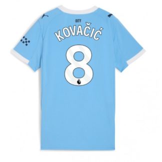 Manchester City Hemmatröja 2025/26 Dam Mateo Kovačić #8 Kortärmad