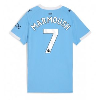 Manchester City Hemmatröja 2025/26 Dam Omar Marmoush #7 Kortärmad
