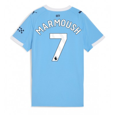 Manchester City Hemmatröja 2025/26 Dam Omar Marmoush #7 Kortärmad