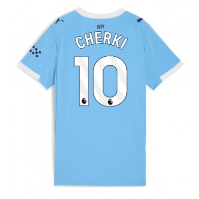 Manchester City Hemmatröja 2025/26 Dam Rayan Cherki #10 Kortärmad