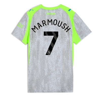 Manchester City Tredjetröja 2025/26 Dam Omar Marmoush #7 Kortärmad