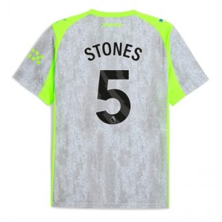 Manchester City Tredjetröja 2025/26 Herr John Stones #5 Kortärmad