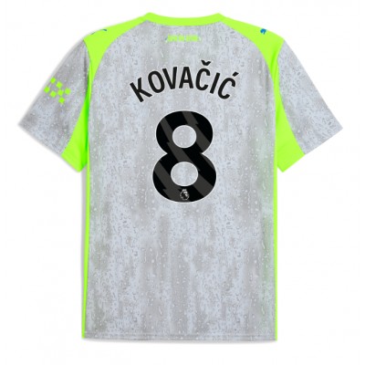 Manchester City Tredjetröja 2025/26 Herr Mateo Kovačić #8 Kortärmad