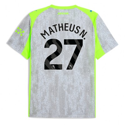 Manchester City Tredjetröja 2025/26 Herr Matheus Nunes #27 Kortärmad