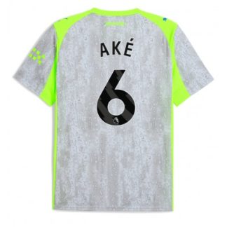 Manchester City Tredjetröja 2025/26 Herr Nathan Aké #6 Kortärmad