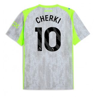 Manchester City Tredjetröja 2025/26 Herr Rayan Cherki #10 Kortärmad