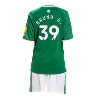 Newcastle United 2025/26 Bortatröja Barn Set – Bruno Guimarães #39 Kortärmad Fotbollströja med Shorts