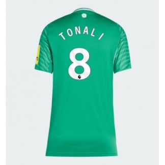 Newcastle United 2025/26 Bortatröja Dam Sandro Tonali #8 Kortärmad Fotbollströja