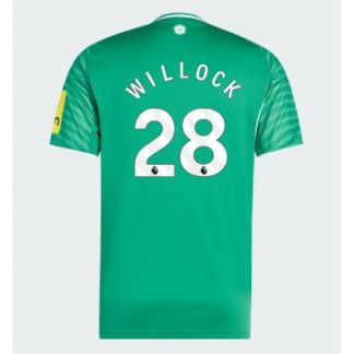 Newcastle United 2025/26 Bortatröja Herr Joe Willock #28 Kortärmad Fotbollströja