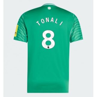 Newcastle United 2025/26 Bortatröja Herr Sandro Tonali #8 Kortärmad Fotbollströja