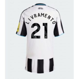 Newcastle United 2025/26 Hemmatröja Dam Tino Livramento #21 Kortärmad Fotbollströja