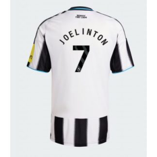 Newcastle United 2025/26 Hemmatröja Herr Joelinton #7 Kortärmad Fotbollströja