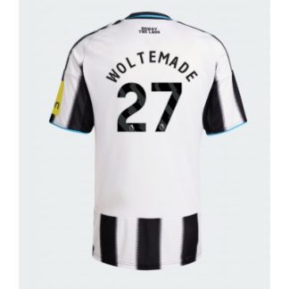 Newcastle United 2025/26 Hemmatröja Herr Nick Woltemade #27 Kortärmad Fotbollströja